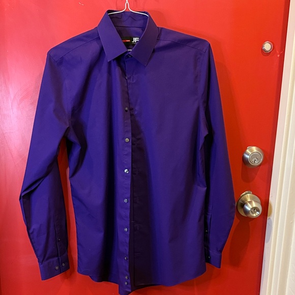 jf j.ferrar Other - JF J.Ferrar Men's Rich Purple Dress Shirt